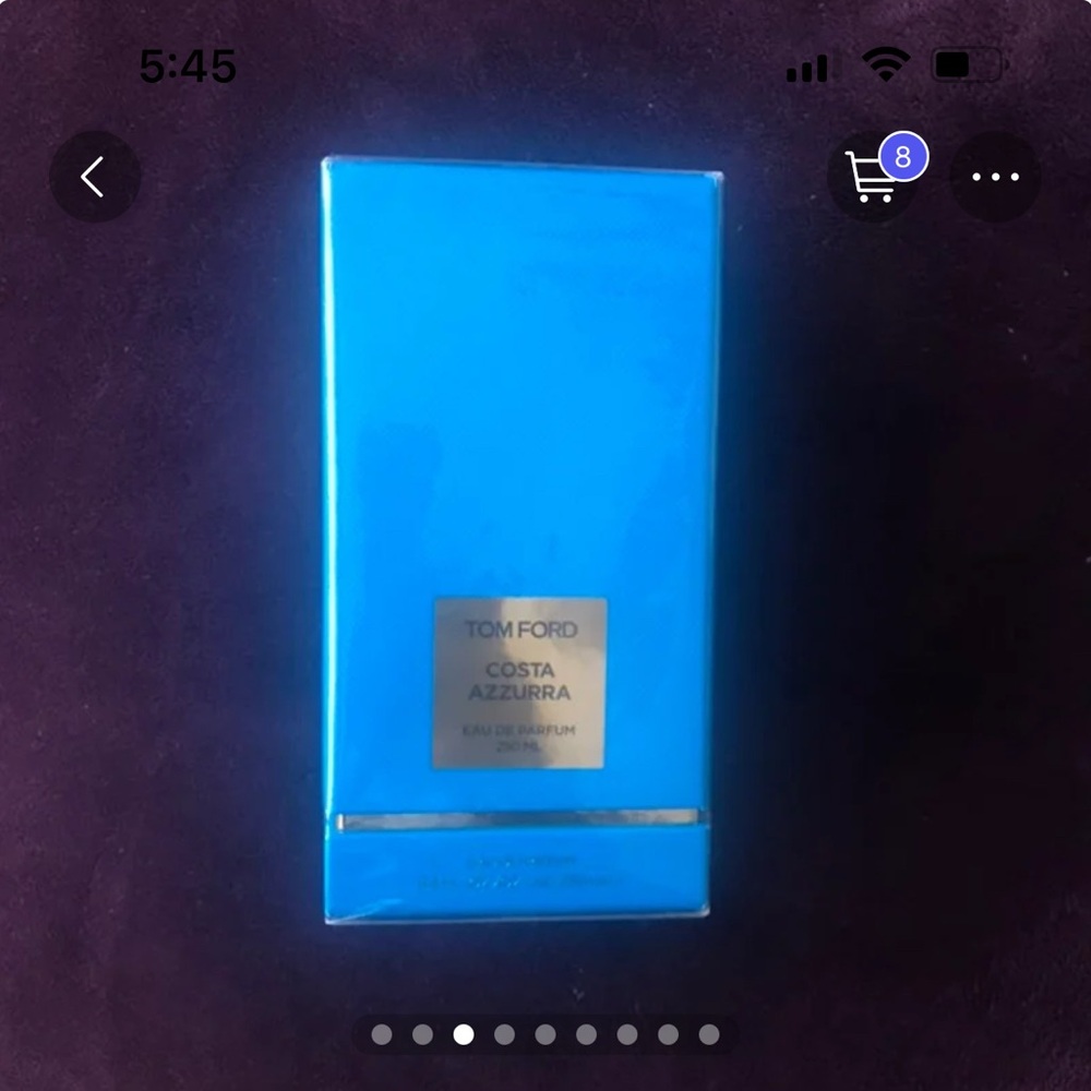 Tom Ford Blue Box Packaging